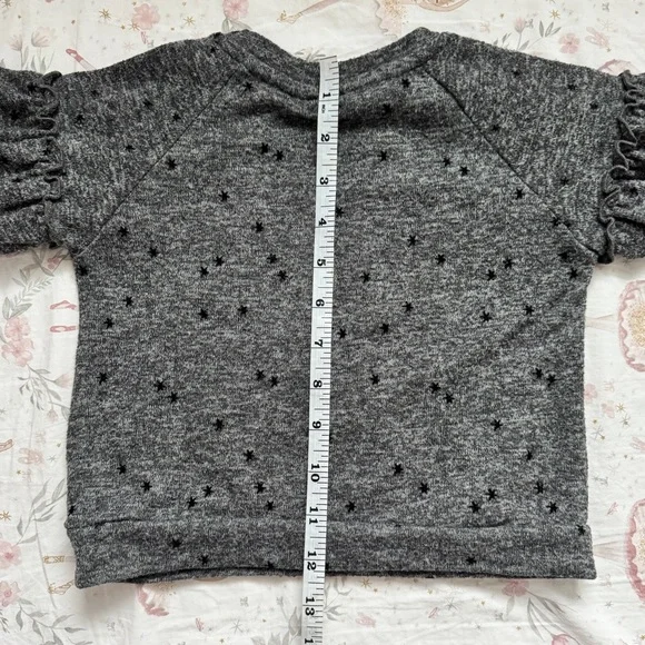 Zara & H&M Baby Girl Sweater Bundle of 3 18-24M Rainbow Star Cozy Sweatshirts - Picture 5 of 14